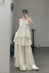 MUTEDANCE diamond -shaped double skirt MD22FW29 PM54